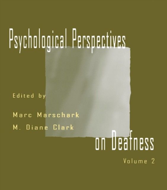 Psychological Perspectives on Deafness main product photo