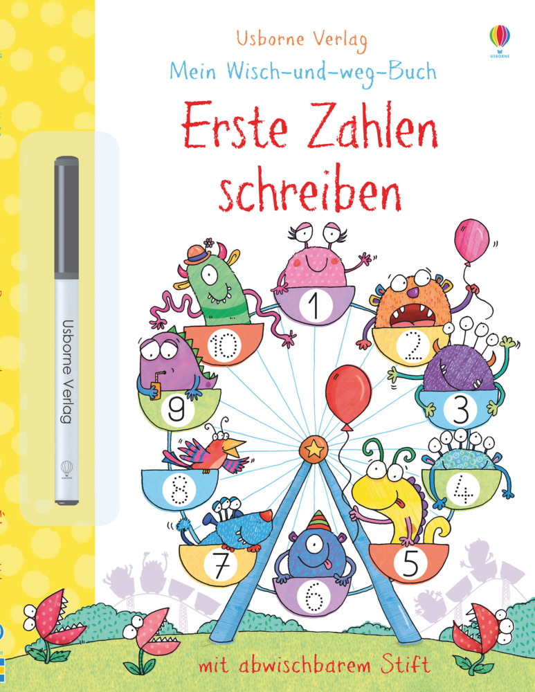 Mein Wisch-und-weg-Buch, Erste Zahlen schreiben main product photo