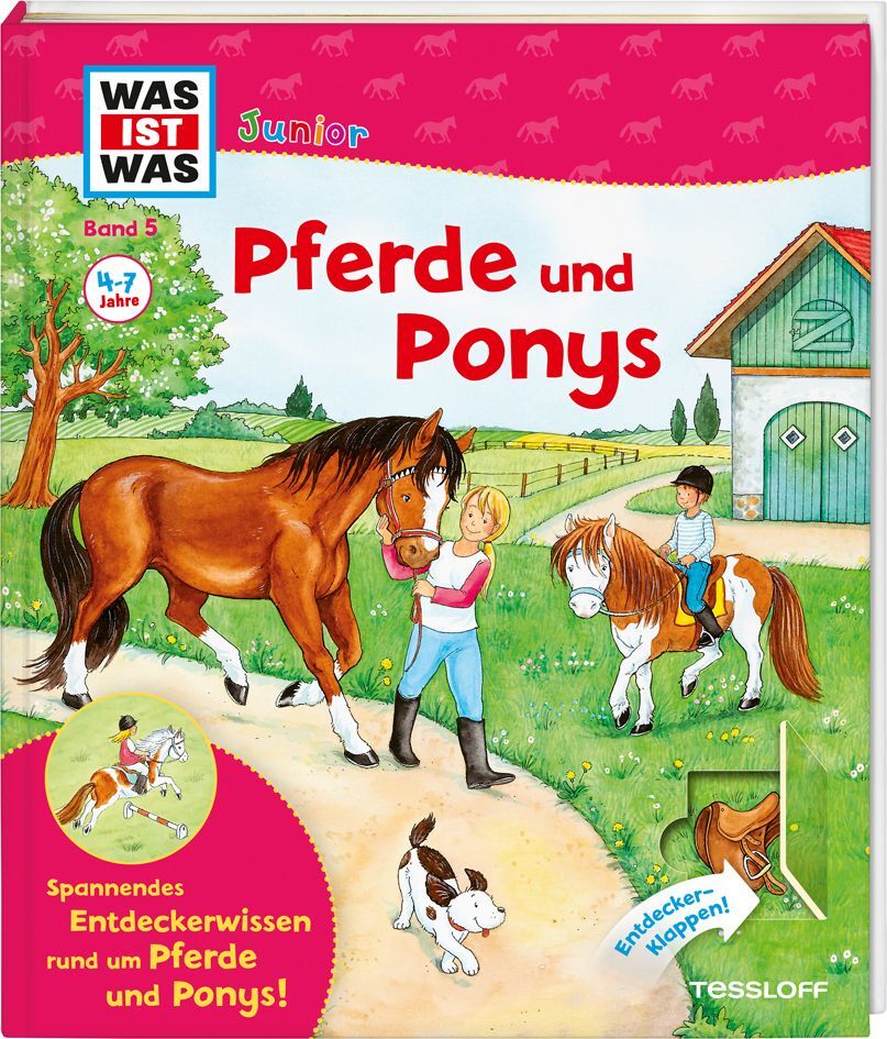 WAS IST WAS Junior Band 5. Pferde und Ponys main product photo