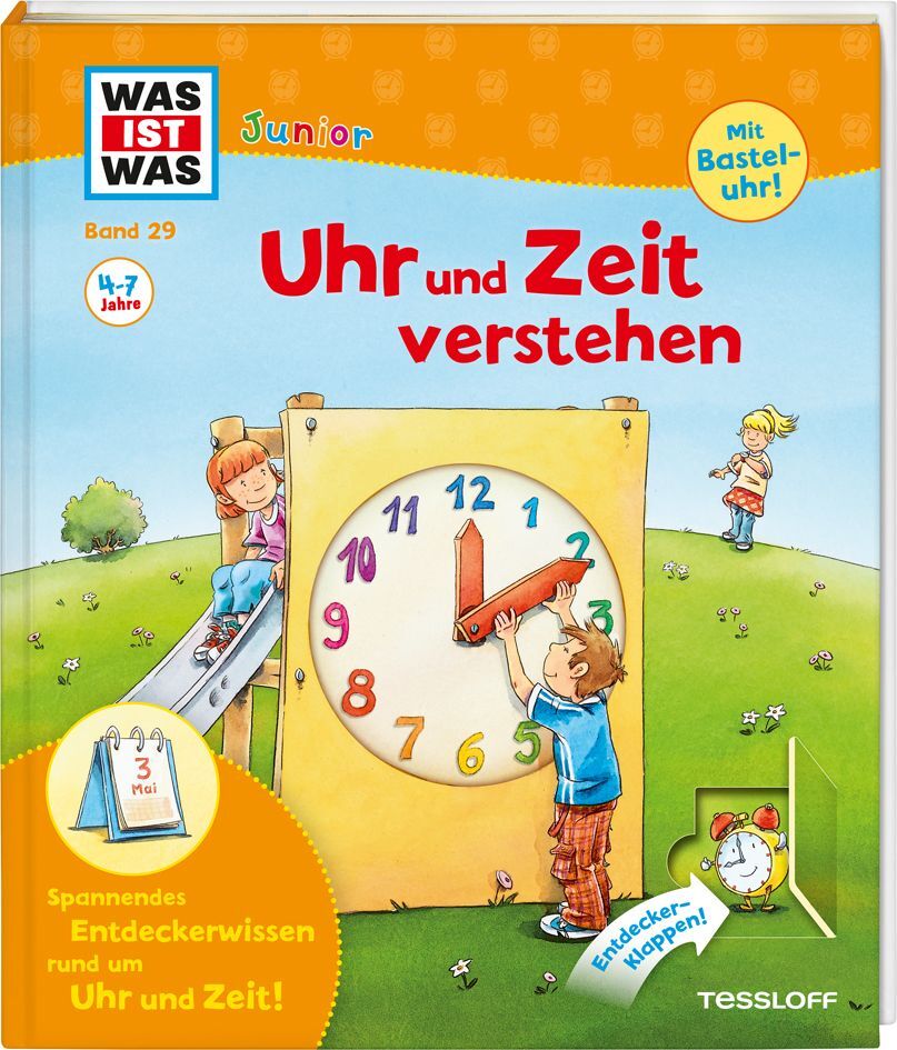 WAS IST WAS Junior Band 29. Uhr und Zeit verstehen main product photo