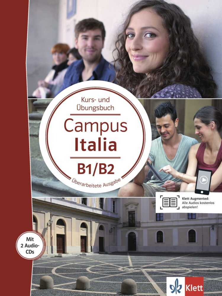 Campus Italia Kurs- und Übungsbuch B1/B2, m. 2 Audio-CDs main product photo