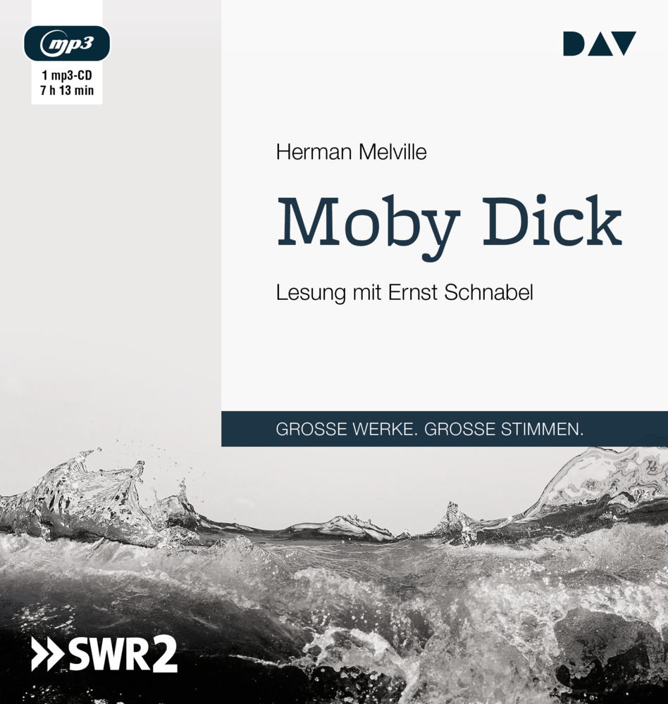 Moby Dick, 1 Audio-CD, 1 MP3 main product photo
