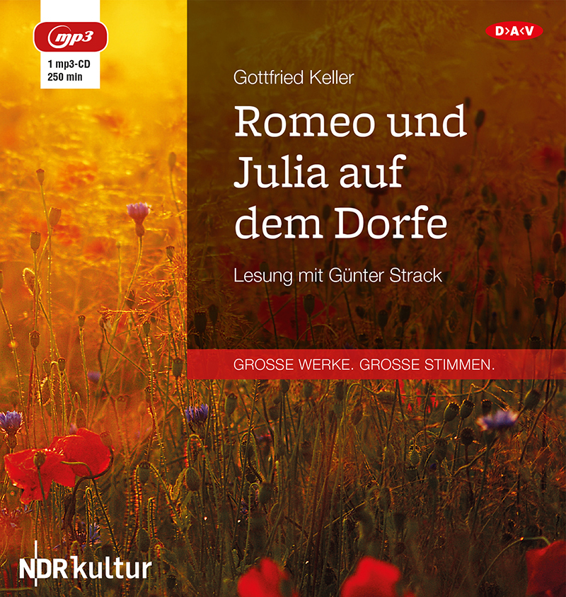 Romeo und Julia auf dem Dorfe, 1 Audio-CD, 1 MP3 main product photo