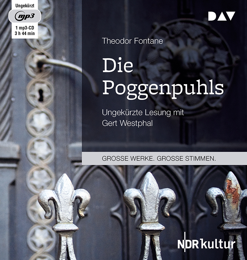 Die Poggenpuhls, 1 Audio-CD, 1 MP3 main product photo