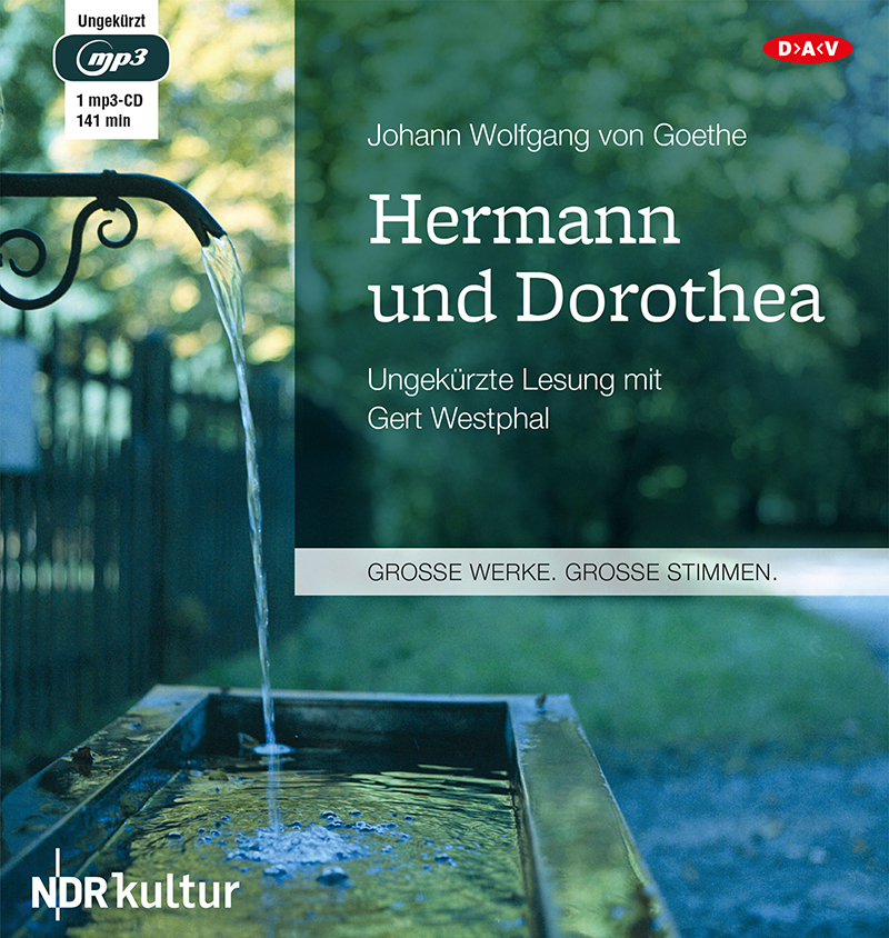 Hermann und Dorothea, 1 Audio-CD, 1 MP3 main product photo