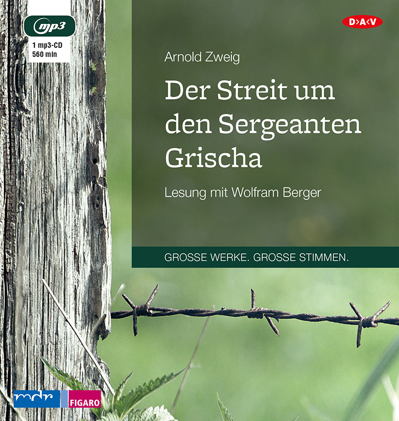 Der Streit um den Sergeanten Grischa, 1 Audio-CD, 1 MP3 main product photo
