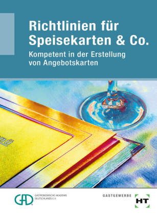 Richtlinien für Speisekarten & Co.