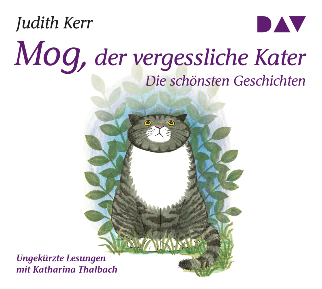 Mog, der vergessliche Kater - Die schönsten Geschichten, 1 Audio-CD main product photo