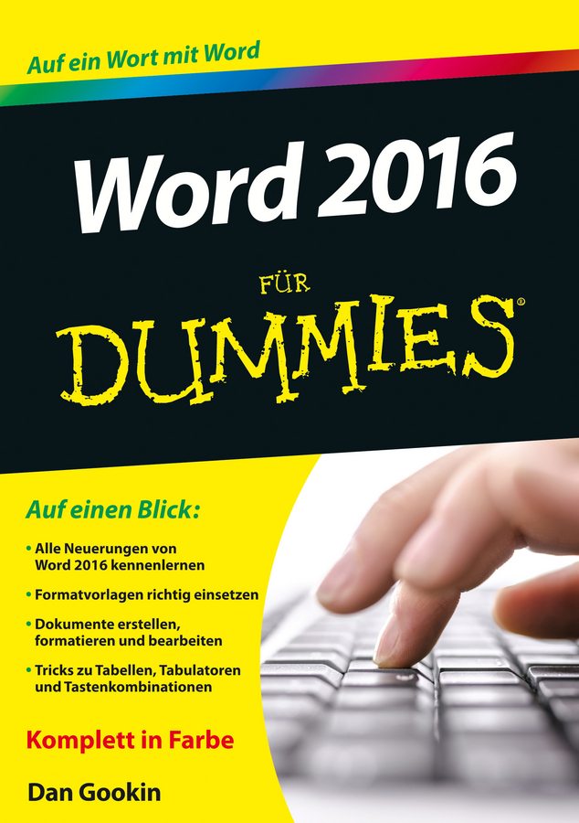 Word 2016 für Dummies main product photo