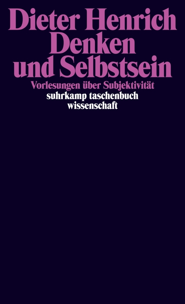 Denken und Selbstsein main product photo