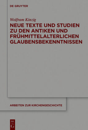 Neue Texte und Studien zu den antiken und frühmittelalterlich...