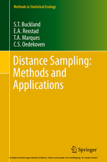 Distance Sampling: Methods and Applications main product photo