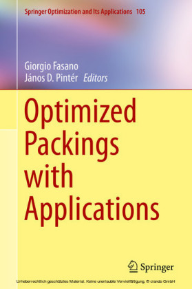 Optimized Packings with Applications