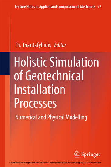 Holistic Simulation of Geotechnical Installation Processes main product photo