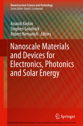 Nanoscale Materials and Devices for Electronics, Photonics and Solar Energy