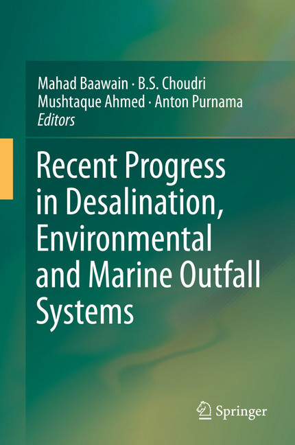 Recent Progress in Desalination, Environmental and Marine Outfall Systems main product photo