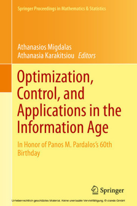 Optimization, Control, and Applications in the Information Age