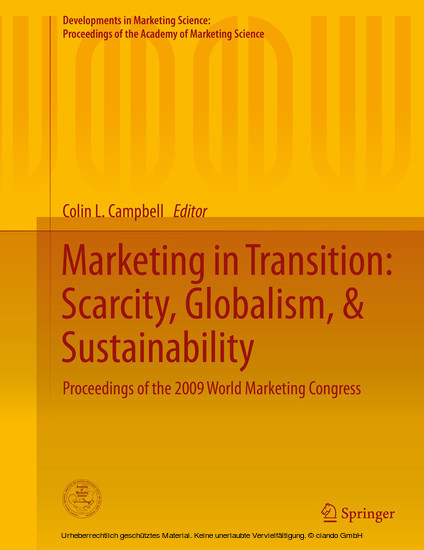 Marketing in Transition: Scarcity, Globalism, & Sustainability main product photo