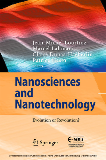 Nanosciences and Nanotechnology main product photo