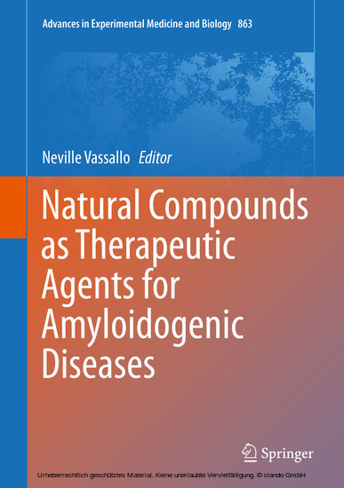 Natural Compounds as Therapeutic Agents for Amyloidogenic Diseases main product photo