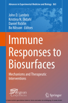 Immune Responses to Biosurfaces