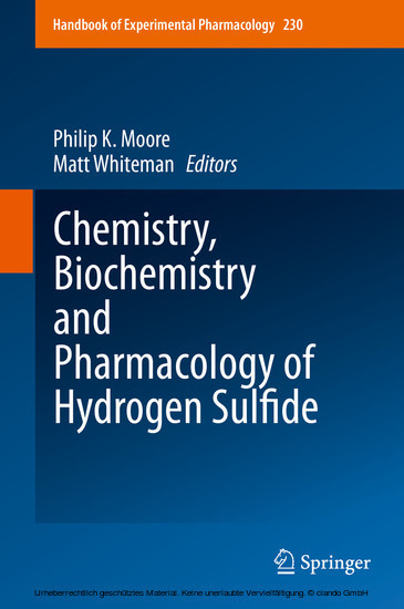 Chemistry, Biochemistry and Pharmacology of Hydrogen Sulfide main product photo