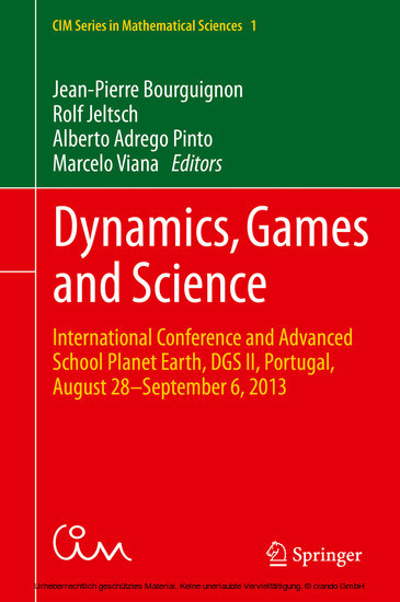 Dynamics, Games and Science main product photo