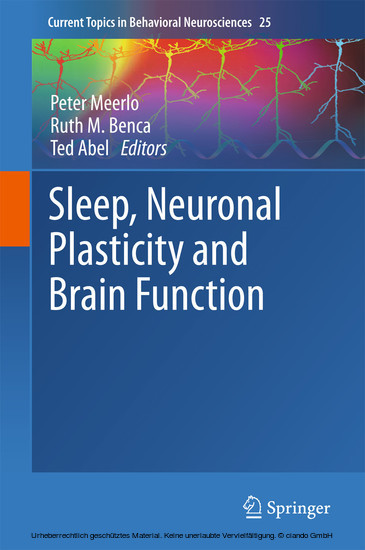 Sleep, Neuronal Plasticity and Brain Function main product photo