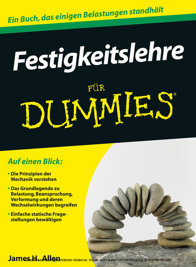 Festigkeitslehre für Dummies main product photo