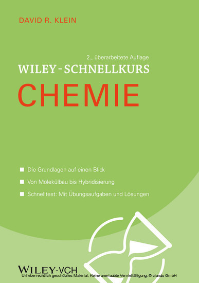 Wiley-Schnellkurs Chemie main product photo