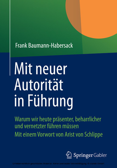 Mit neuer Autorität in Führung main product photo