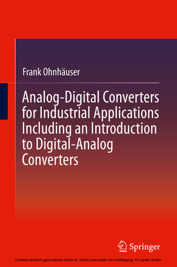 Analog-Digital Converters for Industrial Applications Including an Introduction to Digital-Analog Converters main product photo