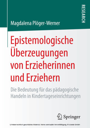 Epistemologische Überzeugungen von Erzieherinnen und Erziehern
