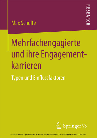 Mehrfachengagierte und ihre Engagementkarrieren main product photo
