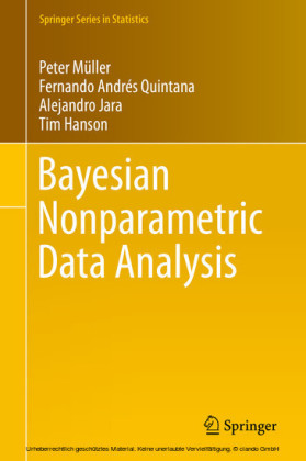 Bayesian Nonparametric Data Analysis