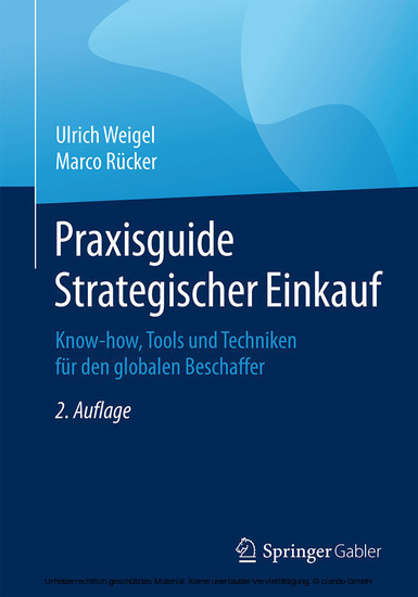 Praxisguide Strategischer Einkauf main product photo
