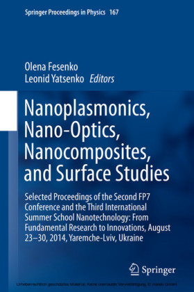Nanoplasmonics, Nano-Optics, Nanocomposites, and Surface Studies