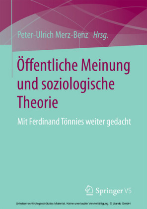 Öffentliche Meinung und soziologische Theorie