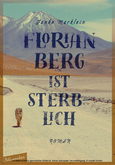 Florian Berg ist sterblich main product photo