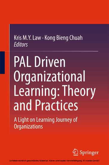 PAL Driven Organizational Learning: Theory and Practices main product photo
