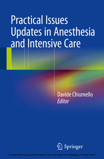 Practical Issues Updates in Anesthesia and Intensive Care main product photo