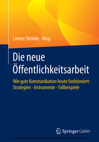 Die neue Öffentlichkeitsarbeit main product photo