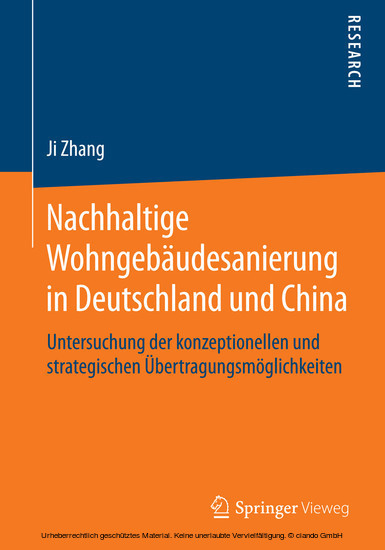 Nachhaltige Wohngebäudesanierung in Deutschland und China main product photo