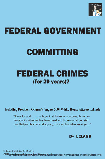 Federal Government Committing Federal Crimes (For 29 Years)?/Unabridged & Uncensored main product photo
