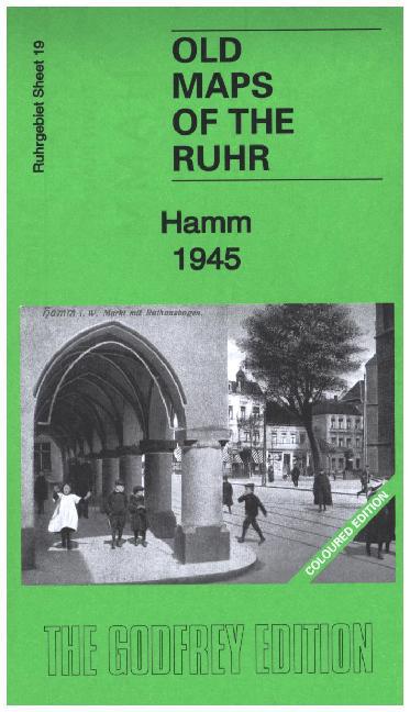 Godfrey historische Karte Hamm 1945 main product photo