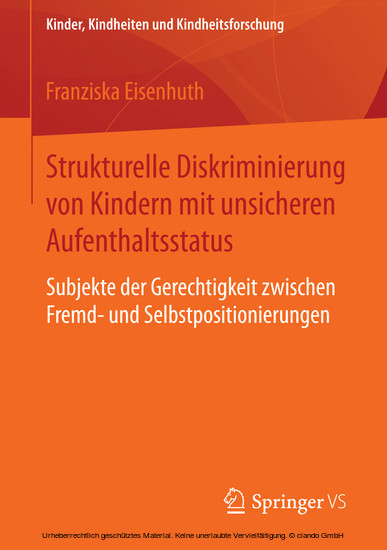 Strukturelle Diskriminierung von Kindern mit unsicheren Aufenthaltsstatus main product photo