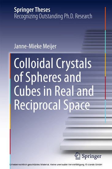 Colloidal Crystals of Spheres and Cubes in Real and Reciprocal Space main product photo