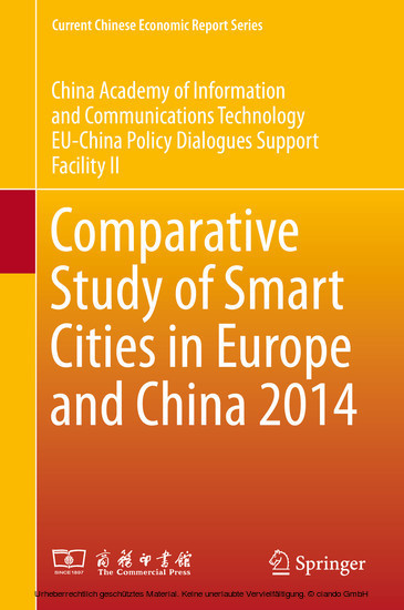 Comparative Study of Smart Cities in Europe and China 2014 main product photo