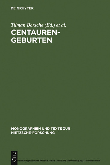 Centauren-Geburten main product photo