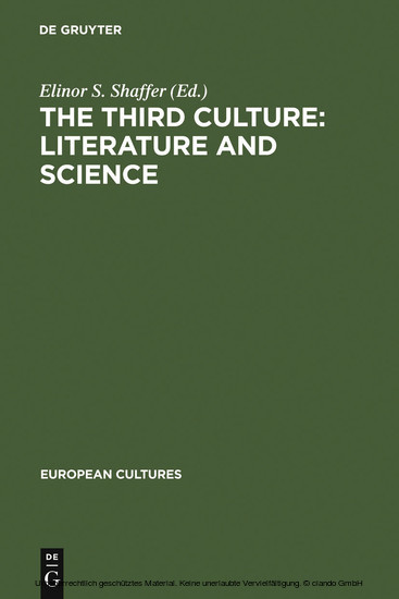 The Third Culture: Literature and Science main product photo